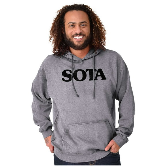 Minnesota MN Foodie Meat Lovers Food Unisex Plus Fleece Graphic Hoodie Brisco Brands 2X