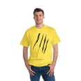 thumbnail image 3 of Effete Feline Claw Marks Scratch Beefy-T®  Short-Sleeve T-Shirt, 3 of 4