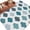 Blue, variant on Large Area Rugs for Living Room Bedroom, Green Geometric 5'x8' Rug Washable Carpet Runner Indoor Outdoor, Vintage Moroccan Rhombic Bohemia Gray Non Slip Floor Mats Rug for Kitchen, Bathroom
