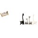 thumbnail image 1 of Figura De Jirafa Y Sofá De Madera En Miniatura, Estatua De Cerámica, Artesanía Creativa, Simulación De Muebles, Juguete Para Escritorio, Oficina, Estantería, Decoración De Dormitorio, 1 of 8