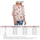thumbnail image 5 of Camiseta de gasa para mujer,Top de cuello redondo informal de media manga, camiseta de gasa informal, integración sin costuras, 5 of 5