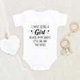 thumbnail image 2 of Newbabywishes - Loved Turning Into A Girl Baby Clothes for Girls - Father's Day Baby Clothing, 2 of 4