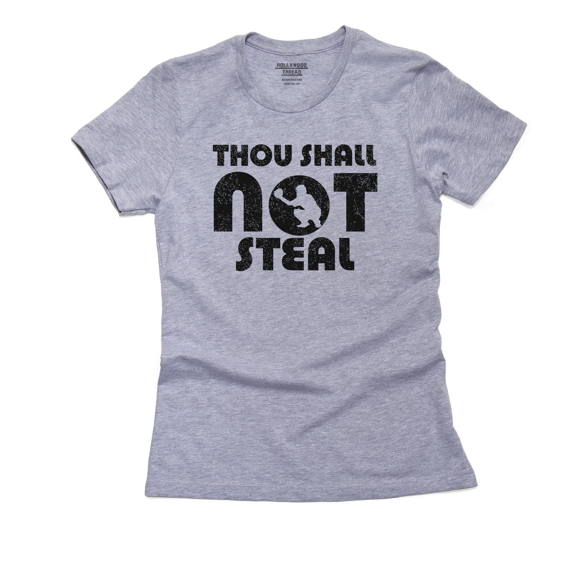 thou shalt not steal baseball shirt