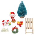 thumbnail image 1 of Accesorios para casa de muñecas 1/12 Adorno navideño en miniatura creativo para hacer tú mismo 11pcs normal, 1 of 9