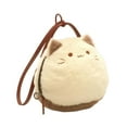 thumbnail image 3 of Bolso de peluche de gato, ligero, para maquillaje, ideal para viajes de trabajo, festivales y regalos festivos. 18 cm x 11 cm x 17 cm, 3 of 8