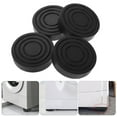thumbnail image 4 of 4Pcs Anti Vibration Pad for Washing Machine Universal Non-Skid Feet for Washer and Dryer Noise Dampening and Shock Absorbing Pads, 4 of 6