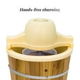 thumbnail image 4 of Elite Cuisine EIM495 4Qt. Old Fashioned Pine Bucket Electric Ice Cream Maker, 4 of 4