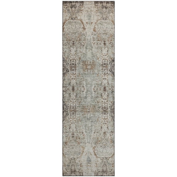Dalyn Rugs Premium Machine Washable Mayfield AMF1222 Linen 2'3" x 7'6" Runner Rug