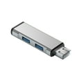 Avdolw Aluminum Alloy USB 3.0 HighSpeed 3Port Multi HUB Splitter
