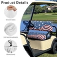 thumbnail image 5 of Garronmavis American Flag Star Style Golf Cart Front Seat Covers Suitable for All Weather Conditions Golf Cart Elastic Seat Covers for Outdoor Protection Interior Accessiores, 5 of 6