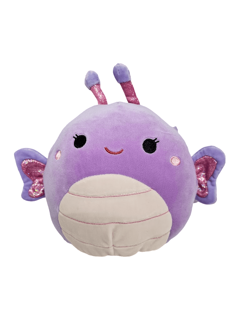 Squishmallows - Peluche Samir de ballena azul de 8 pulgadas con sombrero de marinero, ultrasuave, oficial de Kelly Toy