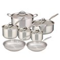 thumbnail image 1 of Meyer Confederation Stainless Steel Cookware Set, 12-piece, 1 of 1
