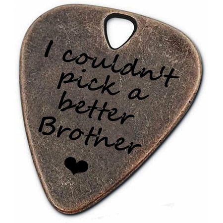Birthday Gifts For Brother I Cloudn t Pick A Better Brother Guitar Picks Bronze Music Gifts For Brother (I Cloudn t Pick A Better Brother)