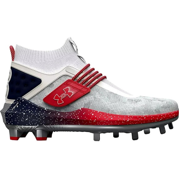 Under Armour Harper 8 Low USA ST White / Navy  3026590-100 Men's Size 6.5