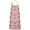 Pink Cow Milk, variant on Pink Cow Milk Strawberry Pattern Apron-Garden Aprons for Women with Pockets-Cotton Linen Waterproof Kitchen Cooking Gardening Aprons Adjustable for Kitchen,Cooking,BBQ and Salon 33x27 Inch