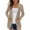 Khaki, variant on Fesfesfes Women Cardigan Women Casual Long Sleeve Solid Ladies Pocket Tops Coat Sweater Coat