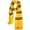 Yellow, variant on Fall Winter Soft Striped Scarf for Women Men Boys Girls Halloween Wizard Costume Yellow and Black