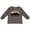 Charcoal, variant on Minneapolis Minnesota Skyline Retro Sunset Boys or Girls Long Sleeve Toddler T-Shirt