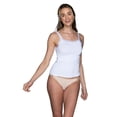 thumbnail image 3 of Vanity Fair Lingerie Women's Reversible Lace Cami, Spin Cami, V-Neck or Straight Neck, Lightweight Stretch Layering Tank, Sizes S–2XL, 3 of 7