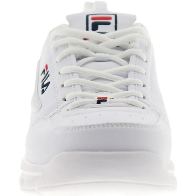 FILA Disruptor SE Sneakers White Navy Red Mens Athletic Shoes Size insert size Walmart