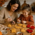 thumbnail image 3 of Holiday Mini Pie Molds Set - ABS Non-Stick Hand Pie Maker , Halloween Baking Supplies, Reusable Holiday Mini Pie Molds for Baking, 3 of 9