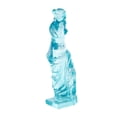 thumbnail image 6 of 6" x 18" Light Blue Resin Tinted Woman Sculpture, by DecMode, 6 of 9