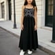 thumbnail image 2 of Vestido de Navidad de la Fiesta de las Niñas Estilo de Verano Imprimir Vestido de Tanque sin Mangas, Vestido de Navidad Bebé Niña Grande Falda Doblado Vestido Largo para Niños, 2 of 9