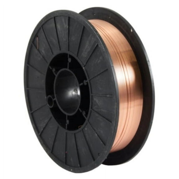 Forney Industries ER70S-6, MIG Welding Wire, Mild Steel, .024 in Diameter x 10 Pound Spool