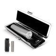 thumbnail image 1 of Custom Titanium Metal Name Signature Stamp Self Inking with Seal Box Portable U2, 1 of 1