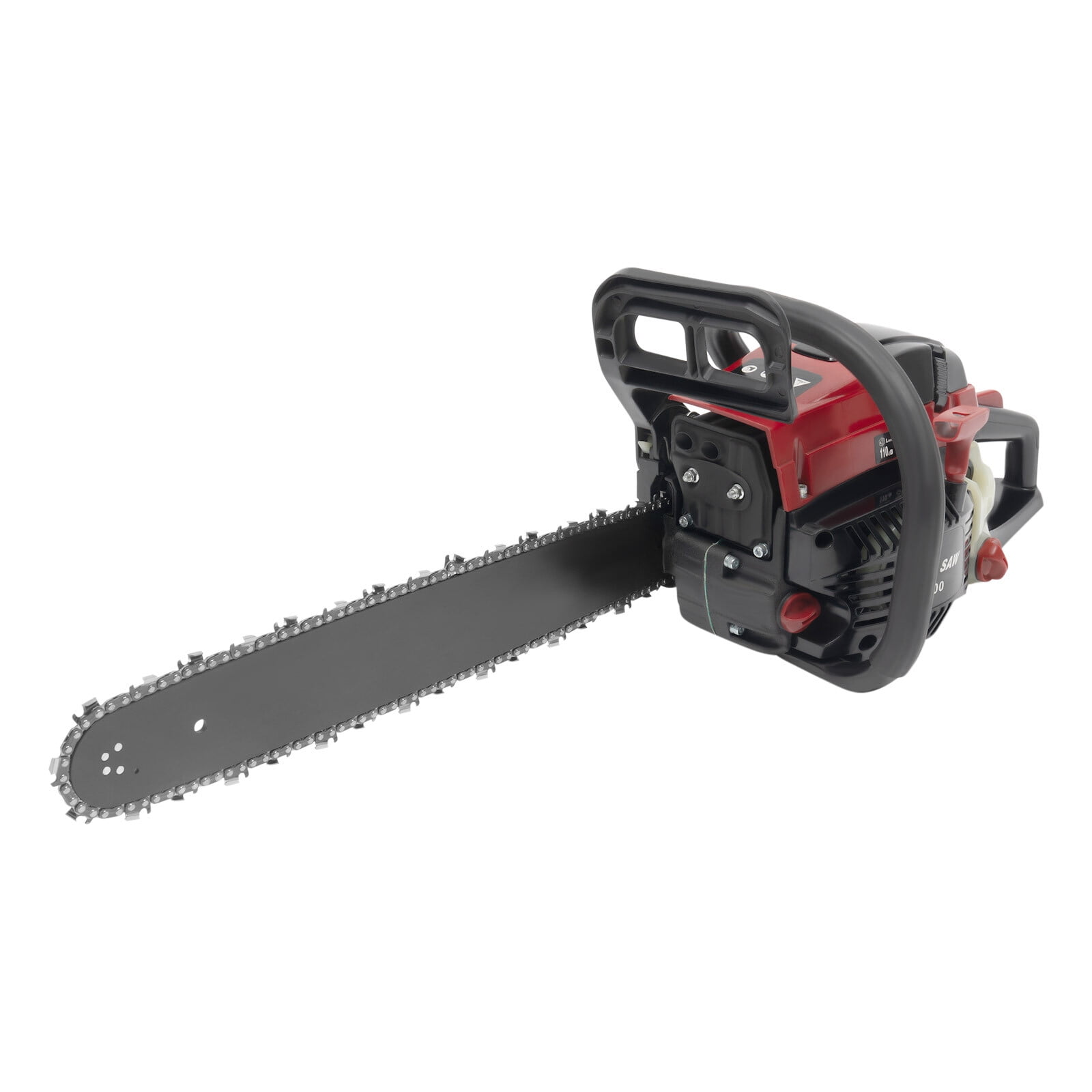 Gas Chainsaw 58CC 2-Stroke, 20 Inch Guide Bar 2.4KW Power for Tree Cutting with Dual Safety Switch & Anti-Vibration