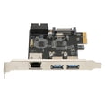 thumbnail image 3 of PCI Express To Ethernet RJ45, PCIe To USB3.0 Carte Auto Adaptation 5Gbps PCIe To USB3.0 pour Ordinateur, 3 of 8