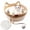 Yellow, variant on Instinct Basket for Cats, Handwoven Cotton Rope Interactive Cat Bed Basket, Foldable & Scratchable Nest with Toy Ball and Cushion, Stimulating Instinct Basket for Cats & Kittens