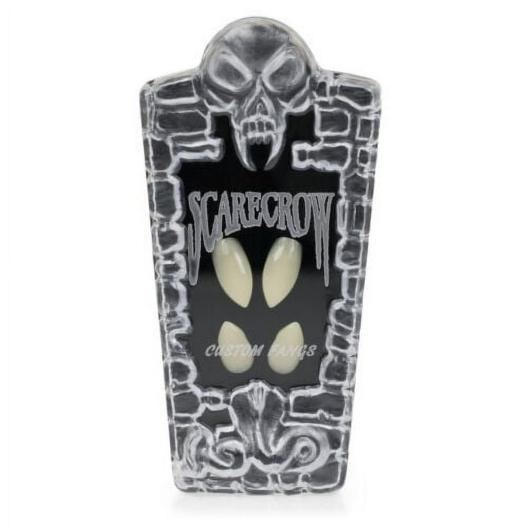 Deluxe Werewolf Fangs Adult White Deluxe Werewolf Fangs Adult White