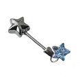 thumbnail image 2 of Fashionable Star Wand Zircon Studs Earrings Featuring Lightweight and Comfortable Designs for Everyday Wear, 2 of 4