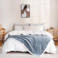 thumbnail image 3 of Blanket Fleece Blanket, Soft Fluffy Blanket For Couch 80”*90”, Large Thick, 3 of 7