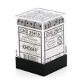 thumbnail image 4 of Juego de dados Chessex D&D Opaco Gris y Negro Poliédrico 36 D6, 4 of 5