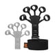 thumbnail image 4 of Fortalecimiento Del Equipo de Ejercicio de Entrenamiento de Antebrazo para Escaladores, Mujeres Y Hombres , 2 uds negro gris shamjiam Pinza de dedo, 4 of 8