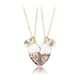 thumbnail image 1 of Best friend necklace rainbow heart friendship necklace, matching Bff necklace for 2 girls(1). Jewelry item., 1 of 4