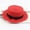 Red, variant on Fesfesfes Adult Summer Wide Brim Hat Sunshade Hat Fisherman's Hat Basin Hat Outdoor Bucket Hat