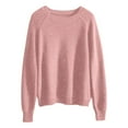thumbnail image 4 of YMNXA Womens Sweaters Long Sleeve Round Neck Solid Color Sequins Knit Loose Fit Top For Casual Daily Wear Rd2 Xl, 4 of 4