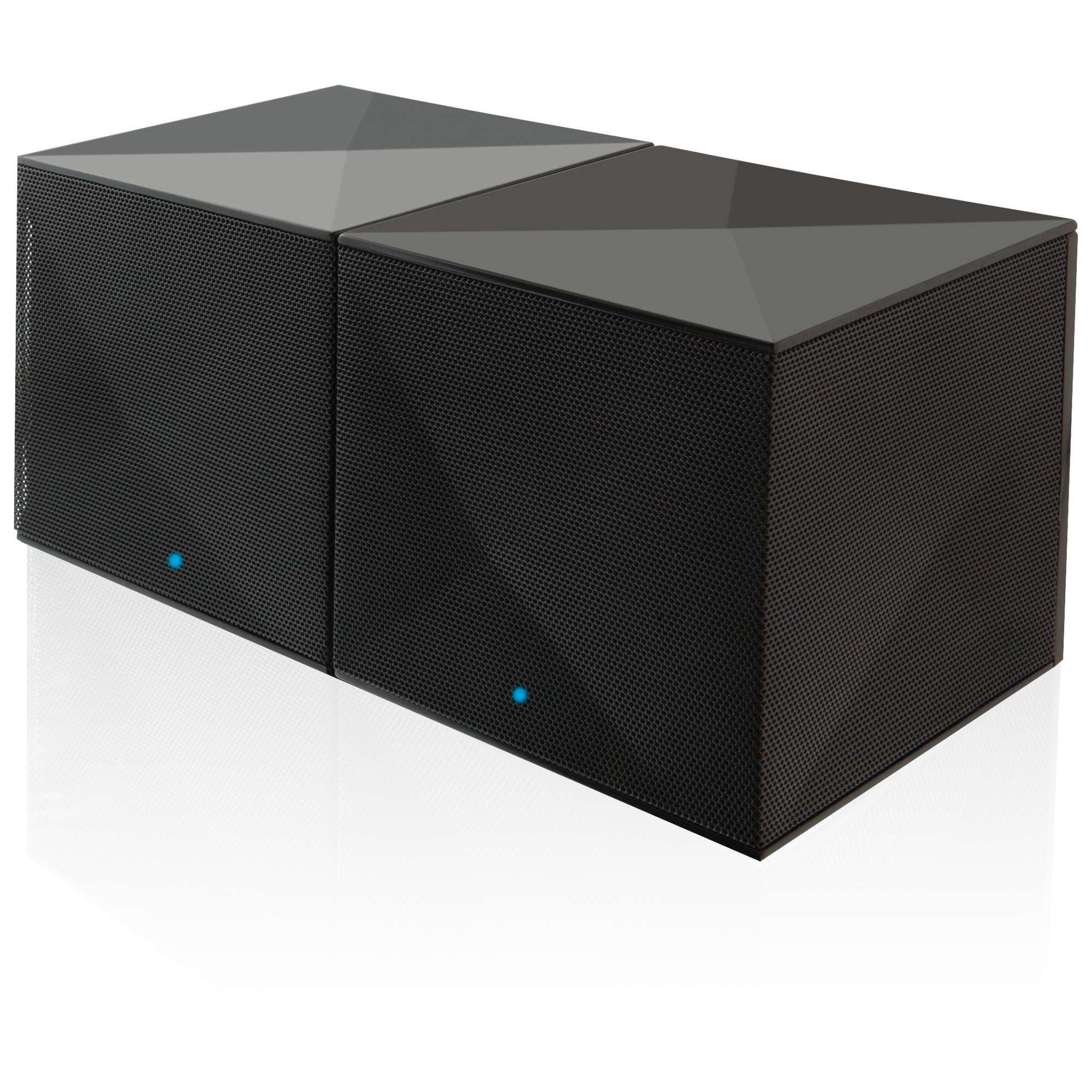 iLive v2.1 Bluetooth Wireless Speakers with Charging Station, ISB614B, Black - image 3 of 6