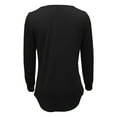 thumbnail image 4 of MHFRRA Fall Sweatshirts Fashion Winter Solid Color Long Sleeve Base size L, 4 of 4