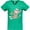Kelly Green, variant on Inktastic Sock Monkey Gingerbread Women's V-Neck T-Shirt