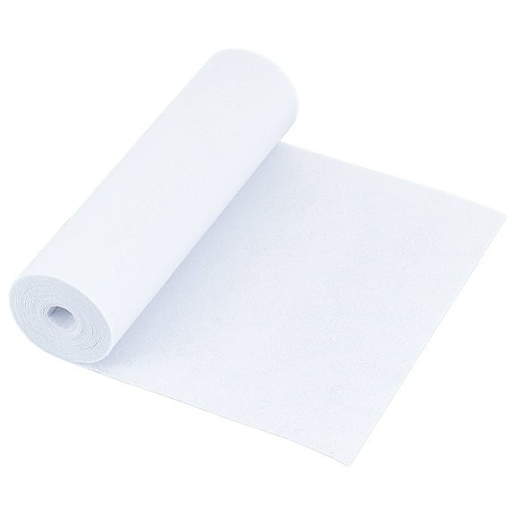 Rectangle Non Woven Felt Fabric for Kids DIY Crafts Sewing Accessories WhiteSmoke 240x1mm 3m/roll