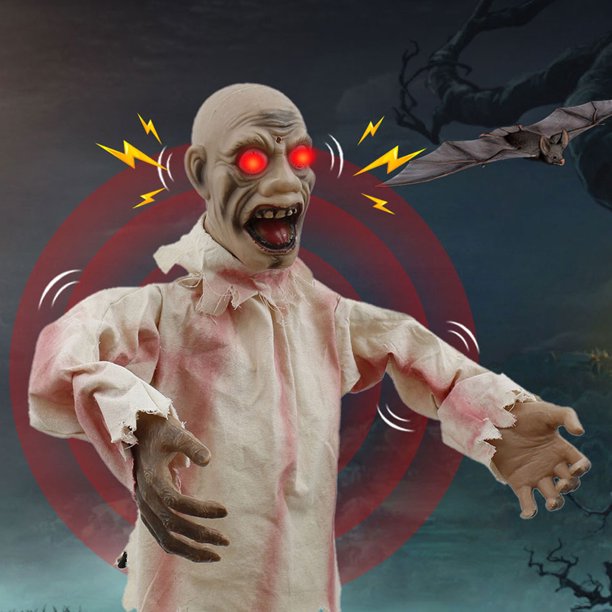 Willstar 60cm Ground Horror Ghost Skull Halloween Decorations Skeleton Ghost Scary Props Walmart Com Walmart Com