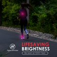thumbnail image 3 of Beaconbright Luz de seguridad LED (paquete de 2) – Luces estroboscópicas con clip para corredores, perros, bicicletas, paseos, barcos, kayak, cochecitos y más – Accesorios de alta visibilidad para bic, 3 of 5