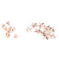 thumbnail image 3 of Sonew Rivets Étoiles, 10 Pcs Rivets en Métal pour Sacs en Cuir Chaussures Décoration DIY, 3 of 8