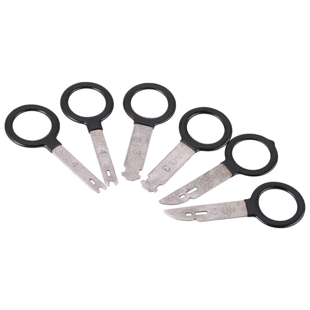 Fydun Car Trim Panel Removal 20Pcs Universal Car Audio Stereo Removal Key Tools Set For Easy Install And Removal Compatible With Various Car Manufacturers