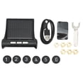 thumbnail image 1 of Ouitble Monitor De Presión De Neumáticos De 6 Ruedas DC 5V Señal Estable Pantalla LCD Alarma Precisa Advertencia De Sonido 8bar Solar TPMS para Camión RV, 1 of 5