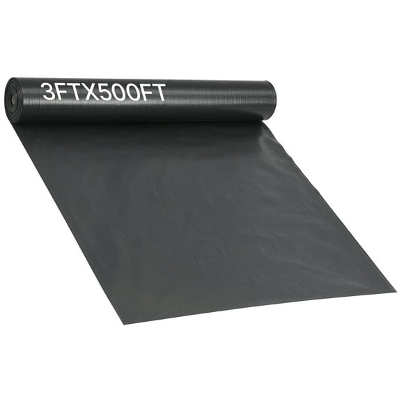 VEVOR Silt Fence Fabric 3x500 Ft Durable Sediment Retention Erosion Control Fence Roll